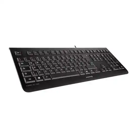 CHERRY Black KC 1000 Wired USB PC Keyboard